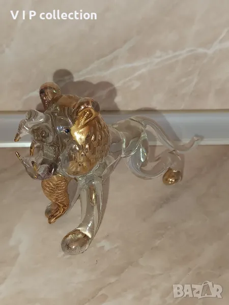 Стъклен Лъв за подарък , снимка 1