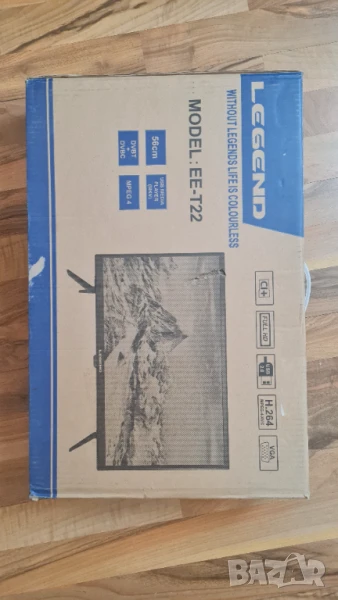 Лед телевизор 22 инча, снимка 1