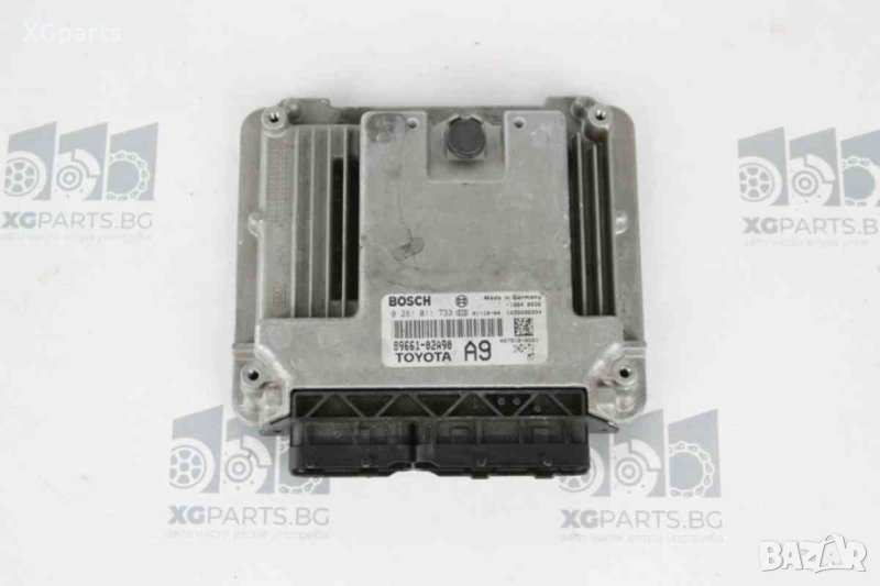  Компютър двигател за Toyota Corolla E12 1.4d4d 90 к.с. (2001-2007) 0281011733, снимка 1