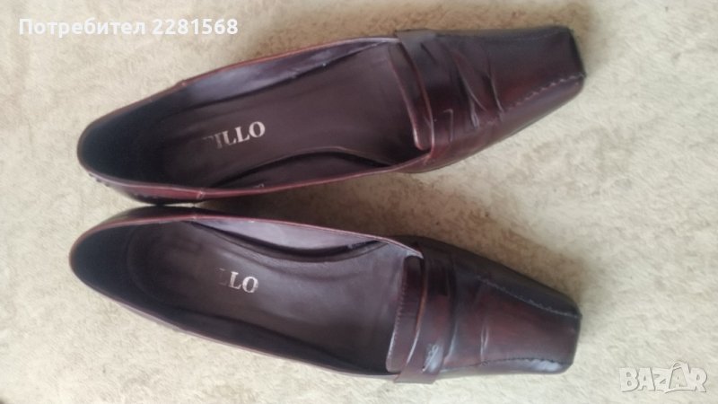 Дамски кожени обувки , снимка 1