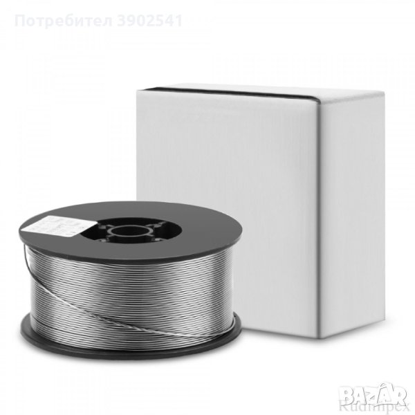 Заваръчна тел за телоподаващо, ф 1,0 мм х 1кг - тръбна флюсова - безгазова - на ролка 1 кг, снимка 1