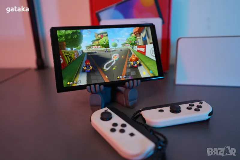Nintendo Switch OLED с чип - 256GB и 32 игри, снимка 1