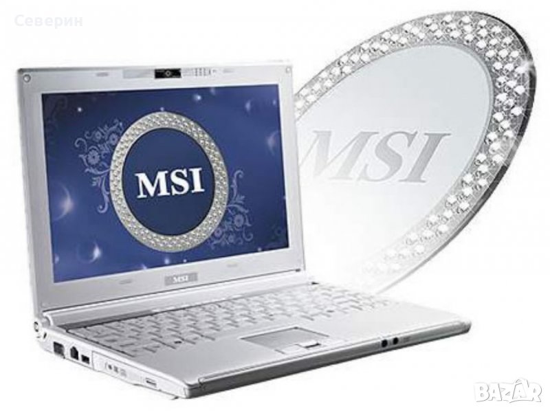 Лаптоп msi crystal swarowski, снимка 1