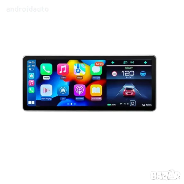 AndroidAuto/Carplay IPS 9.3"Tesla Model 3/Y HeadUp Дисплей за таблото, снимка 1