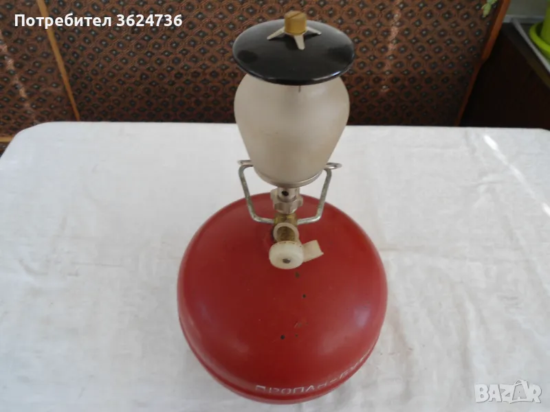 Туристическа газова лампа, снимка 1