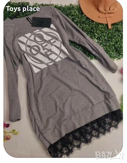 Л-ХЛ Нова памучна рокля, снимка 1