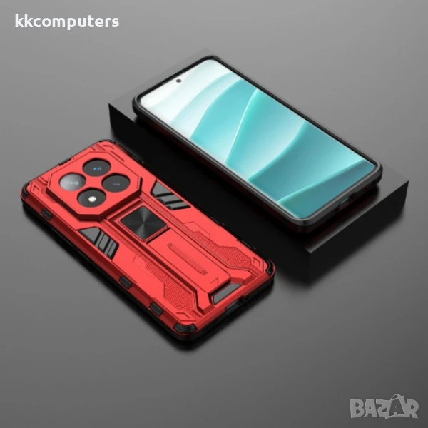 Xiaomi Redmi Note 14 Pro+ 5G Supersonic PC +TPU Удароустойчив Калъф и Протектор, снимка 1