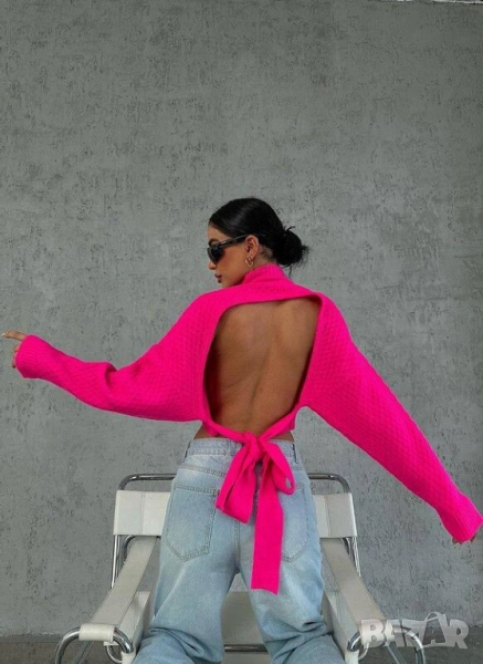 блуза с гол гръб , снимка 1