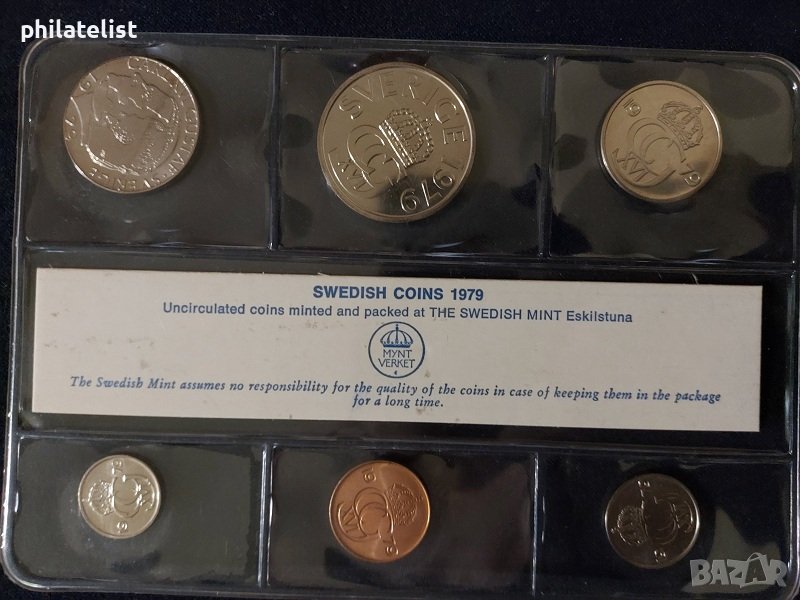 Швеция 1979 - Комплектен сет, снимка 1