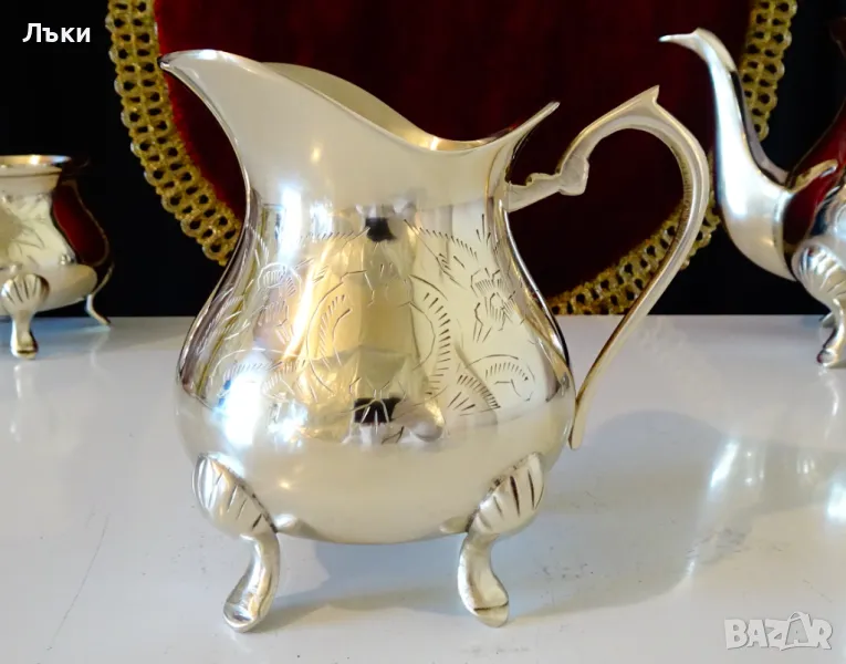 Бронзова кана за ракия,каничка,барок. , снимка 1