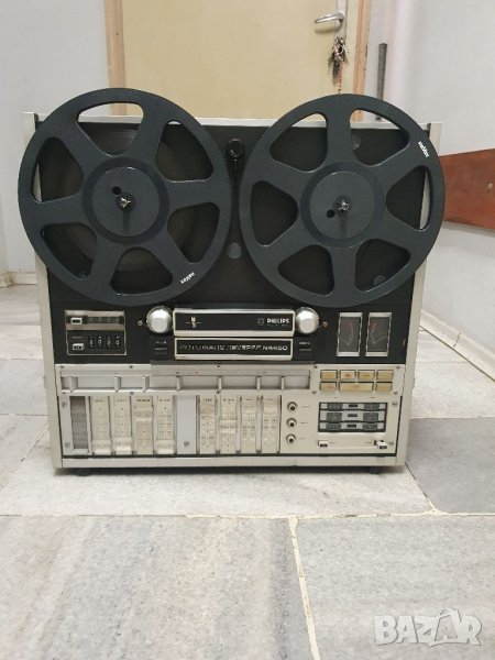 Ролков магнетофон Philips N4450 Магнитофона е в добро състояние. 3 скорости, автореверс., снимка 1