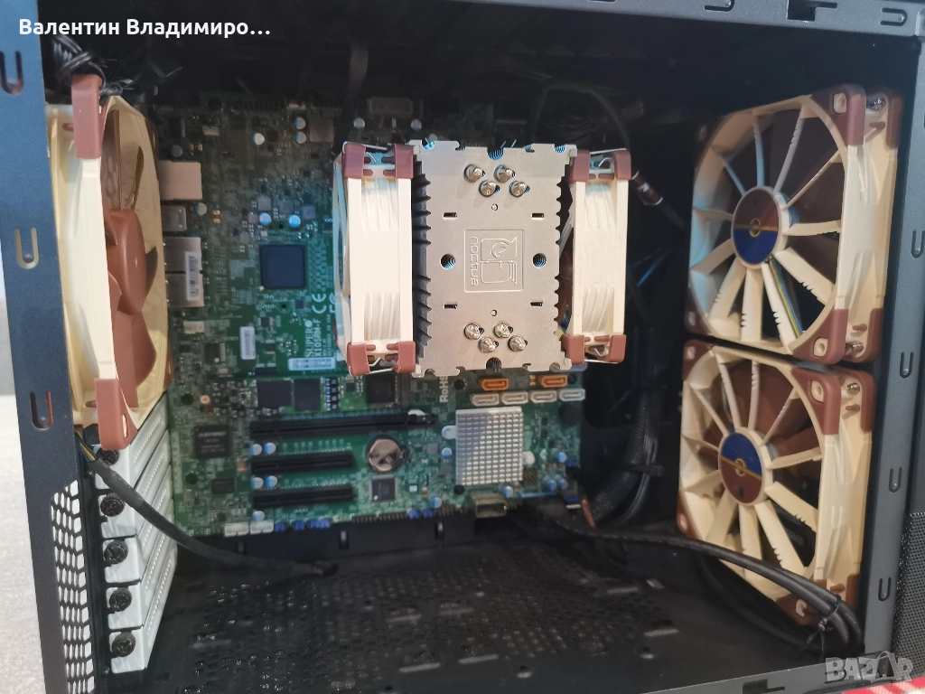 РАБОТНА СТАНЦИЯ / СЪРВЪР Supermicro Xeon 128GB ECC / 850W, снимка 1