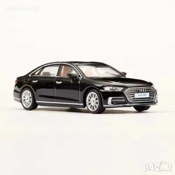 Audi A8L D5 2021 - мащаб 1:64 на Massdi моделът е нов в кутия, снимка 1