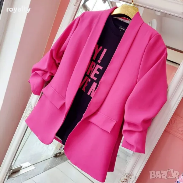 Розово пролетно сако , снимка 1