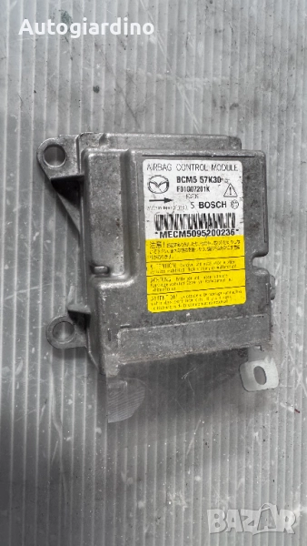 Airbag модул / сензор / датчик зa Mazda 3 - BCM557K30 / F01G07201K, снимка 1