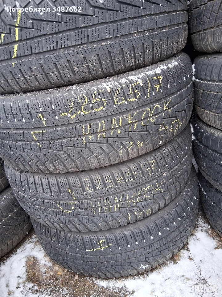 225 65 17 HANKOOK 4броя зимни , снимка 1