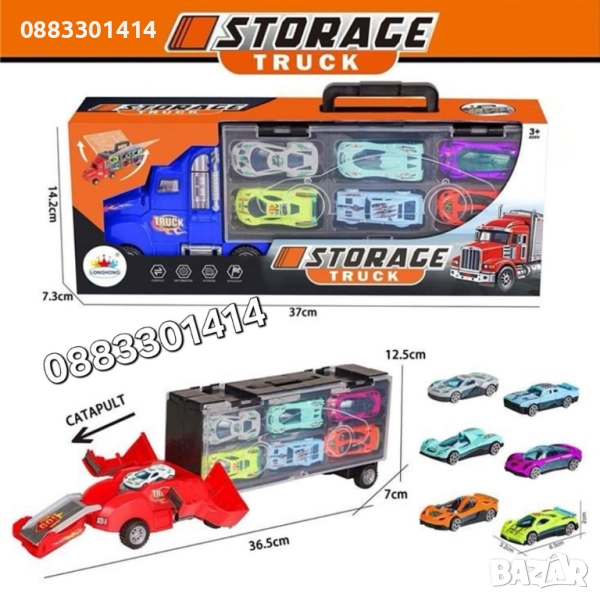 Камион с колички , снимка 1