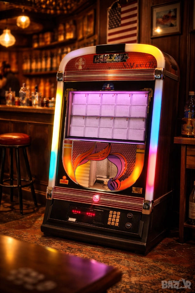 ! УНИКАТ! Оригинален ретро на 100 CD ДЖУБОКС 1989 г. , снимка 1