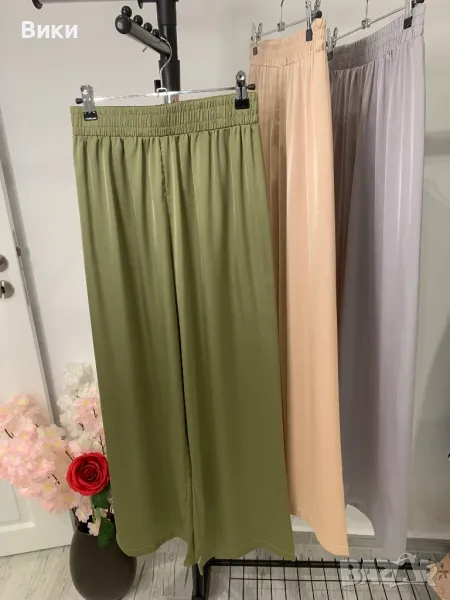 Сатенен панталон в размер S-M, снимка 1