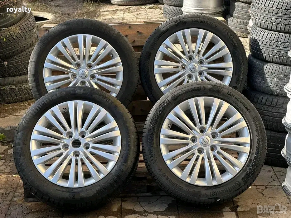 5х115 17 Джанти Opel Astra Insignia Zafira 5x115 Зафира Астра Инсигния Също подходящи за Chevrolet E, снимка 1