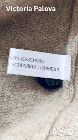 Зимна рокля модерен цвят светъл беж 100% кашмир, снимка 9 - Рокли - 48598505