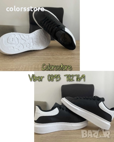Черни кецове Alexander McQueen/BR236de
