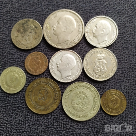 10 стари български монети , снимка 3 - Нумизматика и бонистика - 52511014
