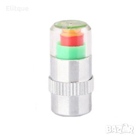 Манометър-капачка  за налягането в гумите на превозното средство, снимка 6 - Други стоки за дома - 52902660