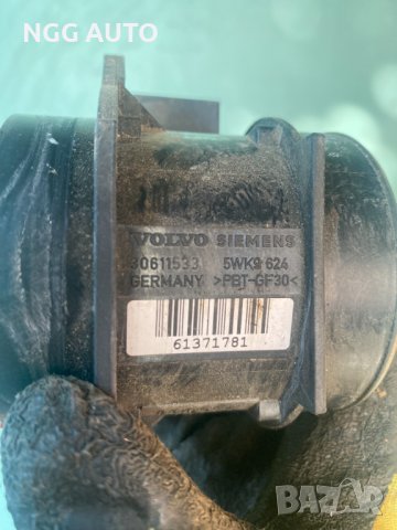 Дебитомер Siemens за Volvo 1.8i, 5WK9 624, 30611533, снимка 4 - Части - 40868716