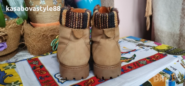 Боти Rypaz Унисекс 37н.Естествена кожа , снимка 2 - Дамски боти - 52794371