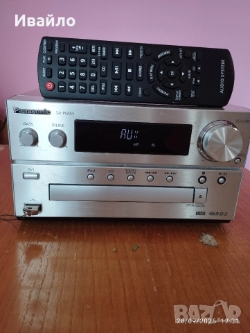 Panasonic sc-pmx 5 със дистанционно, снимка 8 - Аудиосистеми - 51870786
