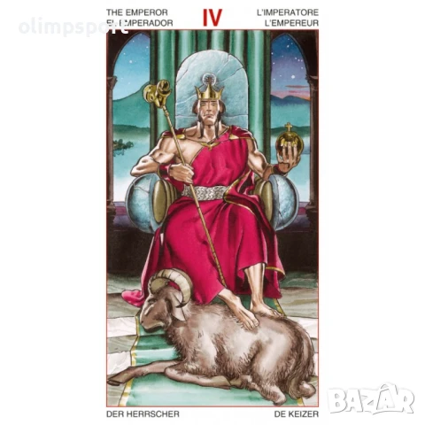 Карти Таро LoScarabeo Golden Dawn, снимка 8 - Карти за игра - 51342438