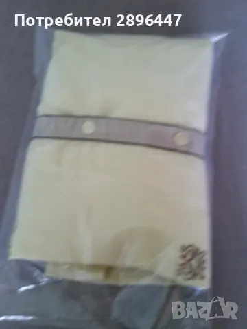 Мъжка пижама, финна материя, памук, бледо жълта, снимка 4 - Бельо - 48112423