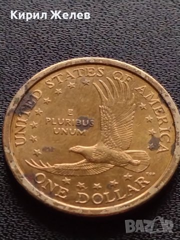 Монета ONE DOLLAR UNITED STATES OF AMERICA E PLURIBUS UNUM за КОЛЕКЦИЯ 38082, снимка 6 - Нумизматика и бонистика - 40767524