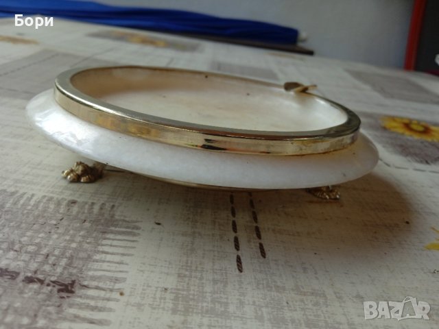 Мраморен пепелник, снимка 6 - Декорация за дома - 40783723