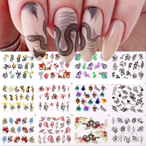 Комплект водни стикери № 74