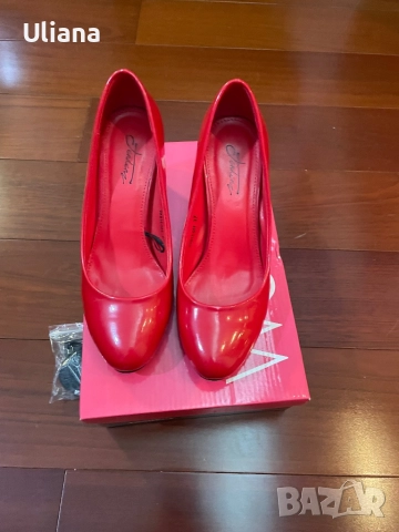 Дамски елегантни обувки на ток, снимка 2 - Дамски обувки на ток - 51917604