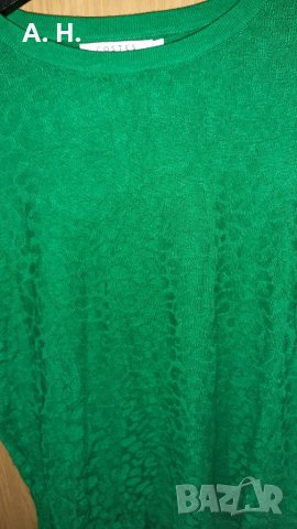 Зелена дамска блуза, снимка 2 - Блузи с дълъг ръкав и пуловери - 27068216