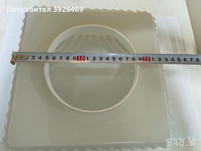 Плафониера за лампа стъклена, снимка 8 - Лампиони - 51933796