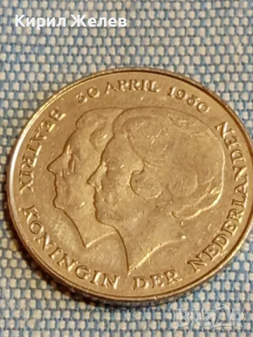 Две монети 50 птас 1957г. Испания - 1 гулден 1980г. Недерландия За КОЛЕКЦИЯ 31633, снимка 8 - Нумизматика и бонистика - 48659876