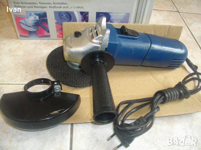 ф115мм-Немски Ъглошлайф-Малък-Отличен, снимка 13 - Други инструменти - 33240020