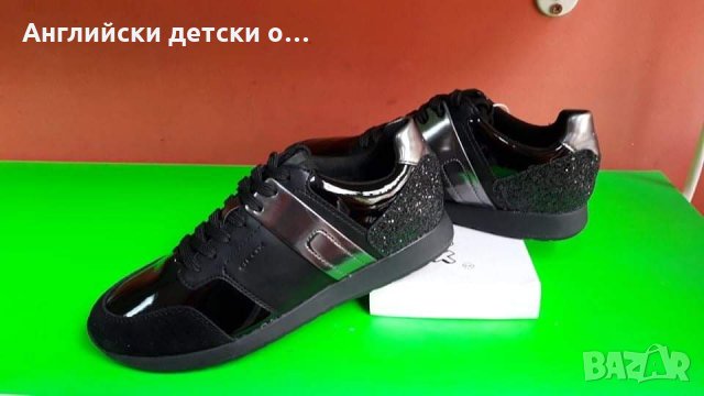 Английски детски кецки естествена кожа-GEOX , снимка 2 - Детски маратонки - 32716058