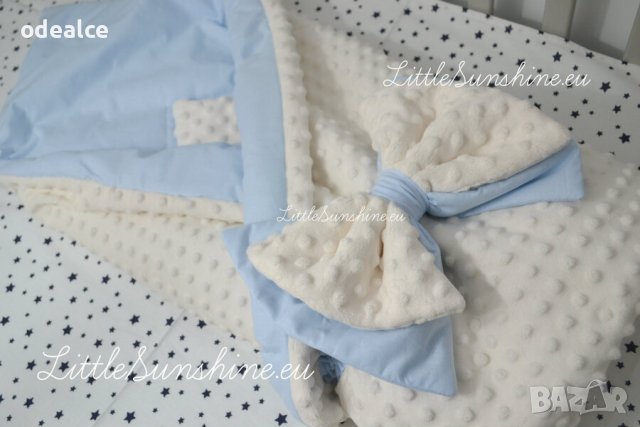 Специално Maxi Minky - Двулицево топло и мекичко одеялце , снимка 10 - Спално бельо и завивки - 38544417