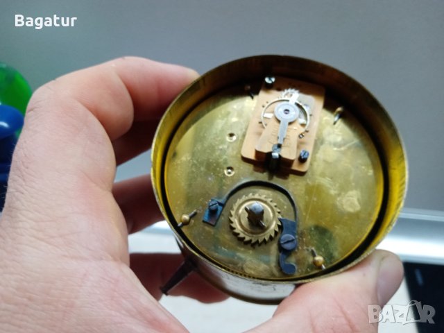 Бронз,порцелан,каретен часовник , снимка 6 - Антикварни и старинни предмети - 43257864