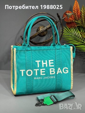 дамска чанта MARC JACOBS  Jacquard(tote bag), снимка 4 - Чанти - 39925081