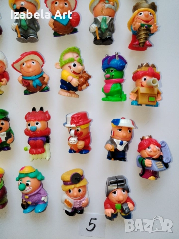 45бр фигури Kinder ФРАНЦУЗИТЕ/стари Киндер играчки от шоколадови яйца , снимка 5 - Колекции - 52022100