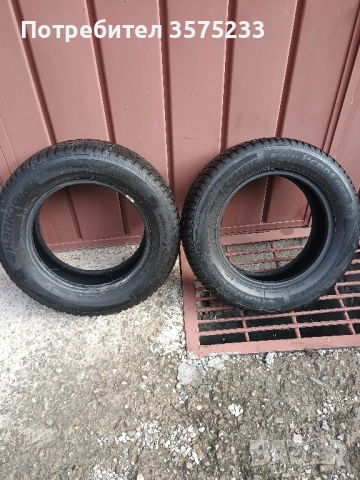 Зимни гуми HANCOK 2 бр.195/65/15, снимка 4 - Гуми и джанти - 51946116