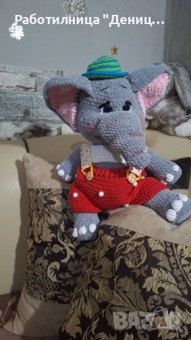 Слонче , снимка 8 - Плюшени играчки - 51638096