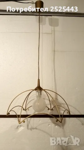 Абажур (Пендел) с LED крушка E27 / 11W / 2700K, снимка 3 - Лампи за таван - 48733721