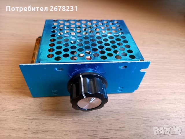 Регулатор на обороти (мощен димер) до 4000W 230V, снимка 9 - Друга електроника - 29815758